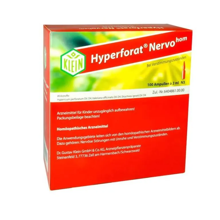 ® Nervohom Injektionslösung, 100X2 ml^Hyperforat Best