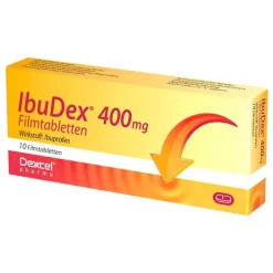 Ibudex 400 mg Filmtabletten, 10 St- Ibuprofen