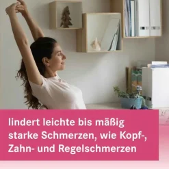 Heumann Ibuprofen Schmerztabletten 400 mg, 50 St- Zahnschmerztabletten|Regelschmerzen Tabletten