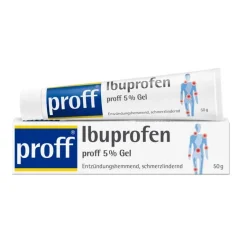Proff Ibuprofen-Ibuprofen 5% Gel, 50 g