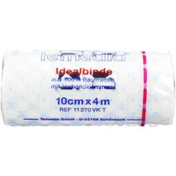 Temedia Idealbinde 10cm mit Klammer, 1 St- Idealbinden