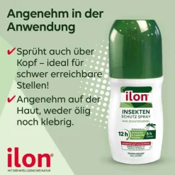 Ilon Zeckenspray|Mückenspray-Insektenschutzspray, 100 ml