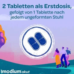 akut Duo - bei akutem Durchfall mit Blähungen, 6 St^Imodium Sale