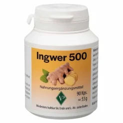 Velag Verdauung-Ingwer 500 Kapseln, 90 St