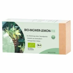 Ingwer Lemon Tee Bio Filterbeutel, 25 St- Bio Tee