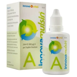 Innova Mulsin Vitamin A forte Emulsion, 50 ml- Vitamin A (Retinol)