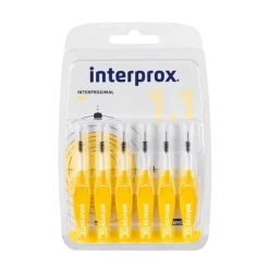 Interprox reg mini gelb Interdentalbürste Blister, 6 St- Zwischenraumreinigung