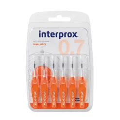 reg super micro orange Interdentalbürste Blister, 6 St^Interprox