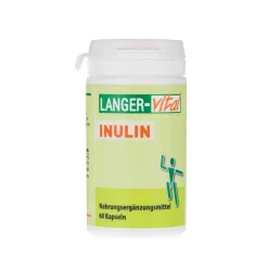 Langner-Vital Inulin 690 mg pro Tag + probiotische Kulturen Kapseln, 60 St- Ballaststoffe