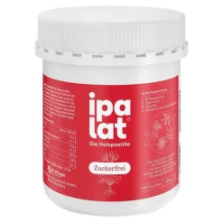 Ipalat Zuckerfreie Bonbons|Husten & Halsbonbons-Halspastillen zuckerfrei, 400 St