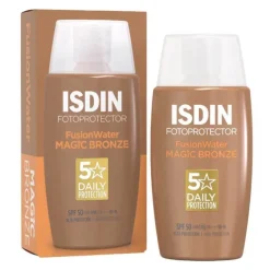 ISDIN Fotoprotector Fusion Water Color bronze SPF 50, 50 ml- Lsf 50+|Gesicht