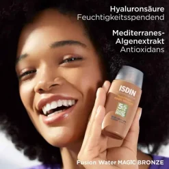 ISDIN Fotoprotector Fusion Water Color bronze SPF 50, 50 ml- Lsf 50+|Gesicht