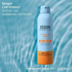 ISDIN Lsf 50+-Fotoprotector Wet Skin transparent Spray LSF 50, 100 ml