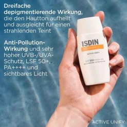 ISDIN Lsf 50+|Gesicht-Fotoultra Active Unify Fusion Fluid, 50 ml