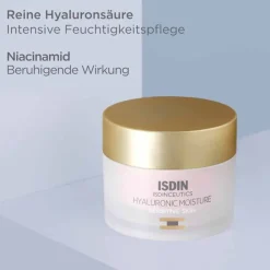 Isdin Rötungen|Empfindliche Haut-ceutics Hyaluron Moisture für empfindliche Haut Creme, 50 g