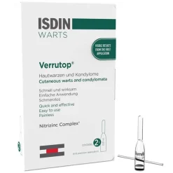 Verrutop Ampullen, 2X0.1 ml^Isdin New