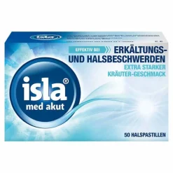 Isla Hustenstiller|Halsschmerztabletten-® med akut Pastillen, 50 St