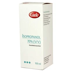 Isopropanol 70% (V/V) Caelo Desinfektionsmittel, 100 ml- Händedesinfektionsmittel