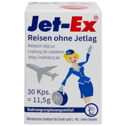 Jet-EX Reisen ohne Jetlag Kapseln, 30 St^Pharma Peter New