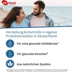 Dr. Wolz Jod Calcium Kapseln , 60 St- Jod