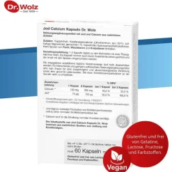Dr. Wolz Jod Calcium Kapseln , 60 St- Jod