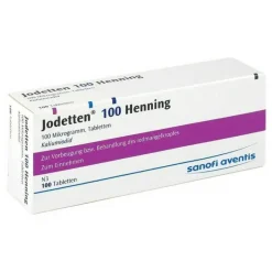 100 Henning Tabletten, 100 St^Jodetten