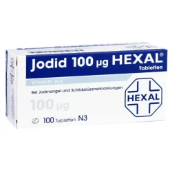 Hexal Jodid 100 µg Tabletten, 100 St- Jod