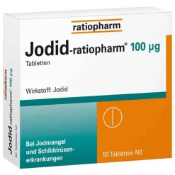 Jodid- 100 µg Tabletten, 50 St^Ratiopharm Clearance