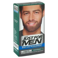 Just for men Haare|Sonstige Haarpflegeprodukte-Brush in Color Gel schwarzbraun, 28.4 ml
