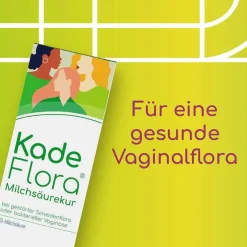 Kadeflora Scheidenpilz Medikamente-Milchsäurekur Einmal-Applikator vaginale Anwendung, 7X2.5 g