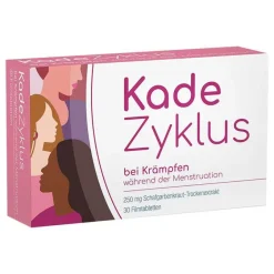KadeZyklus Regelschmerzen Tabletten-bei Krämpfen während der Menstruation, 30 St