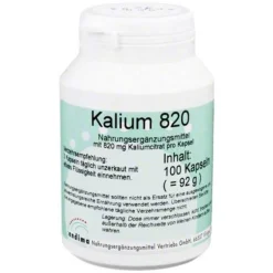 Kalium 820 Kapseln, 100 St^Endima New