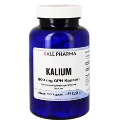 Hecht Pharma Kalium 200 mg GPH Kapseln, 180 St- Kalium