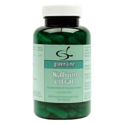 Green line Nutritheke Kalium-Kalium Citrat Kapseln, 120 St