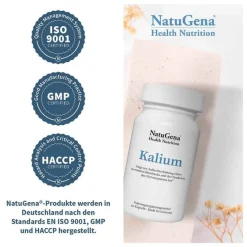 Natugena Kalium-Kalium Kapseln, 90 St