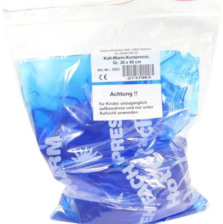 CareLiv Kalt-Warm Kompresse 30x40cm, 1 St- Kalt-Warm Kompresse