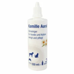 Wy-Vet GbR Kamille Aural Ohrreiniger für Hunde / Katzen, 120 ml- Ohren, Augen & Zähne|Ohren, Augen & Zähne
