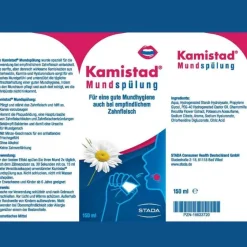 Kamistad Mundspülung-® Mundspülung bei Zahnfleischentzündungen und Aphten, 150 ml