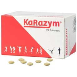 Karazym magensaftresistente Tabletten, 200 St- Enzyme