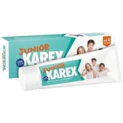 Karex Junior Zahnpasta, 65 ml-Kinder Zahnpasta & Zahncreme|Für Kinder & Babys