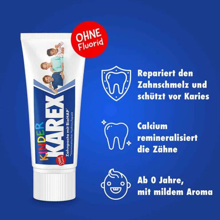 Für Kinder & Babys-Karex Kinder Zahnpasta, 50 ml