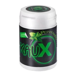 Kaux Kaugummis-Zahnpflegekaugummi Peppermint mit Xylitol, 40 St