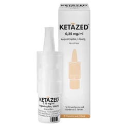 0,25 mg/ml Augentropfen Lösung, 1X10 ml^Ketazed Discount