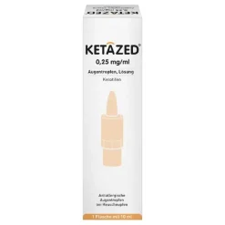 0,25 mg/ml Augentropfen Lösung, 1X10 ml^Ketazed Discount