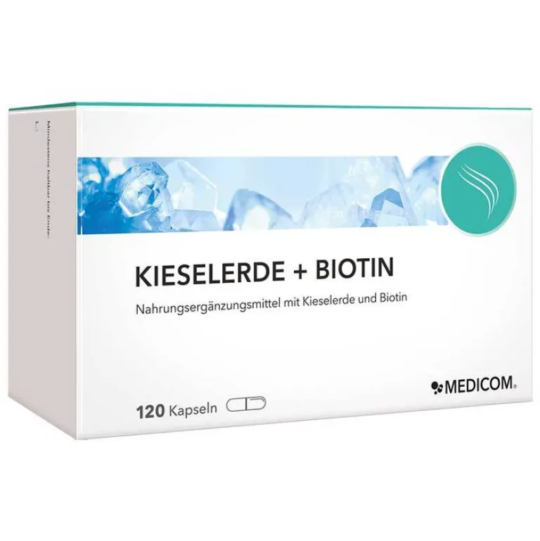 Kieselerde + Biotin Kapseln, 120 St^ New