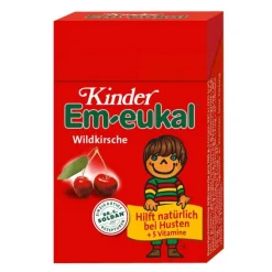 Em Eukal Kinder Em-eukal Hustenbonbons Wildkirsche zuckerhaltig Pocketbox, 40 g- Bonbons