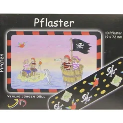 Kinderpflaster-Kinderpflaster Piraten Briefchen, 10 St