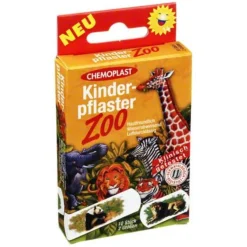 Chemoplast Kinderpflaster-Kinderpflaster Zoo 2 Größen, 10 St