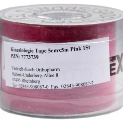Kinesiologie Tape 5 cm x 5 m pink, 1 St^ Hot