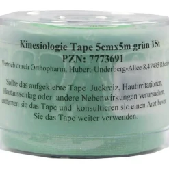 Kinesio Tape-Kinesiologie Tape 5 cm x 5 m grün, 1 St